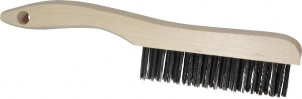 Scratch Brush, 4 Rows, 16 Columns, Steel MPN:0008300300