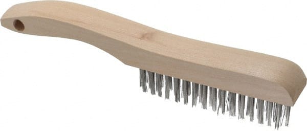 Scratch Brush, 4 Rows, 16 Columns, Stainless Steel MPN:0008300800