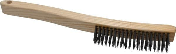 Scratch Brush, 4 Rows, 19 Columns, Steel MPN:0008310000