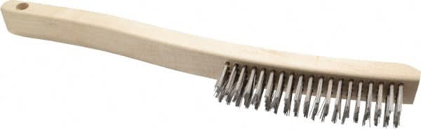 Scratch Brush, 4 Rows, 19 Columns, Stainless Steel MPN:0008310100