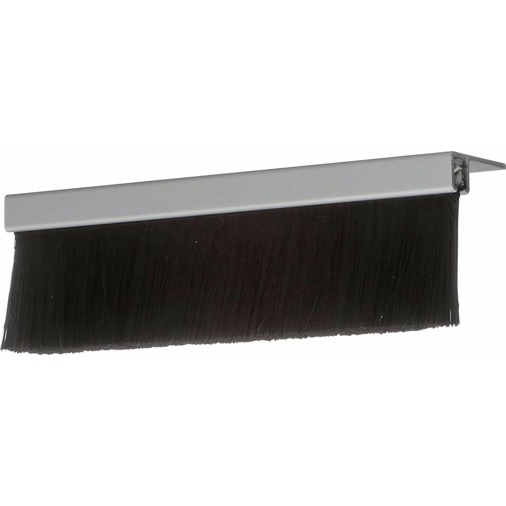 Sweeps & Seals, Back Strip Brush Width (Inch): .24 , Bristle Length (Inch): 1.5000 , Bristle Material: Nylon  MPN:D490CLA16BL-96S