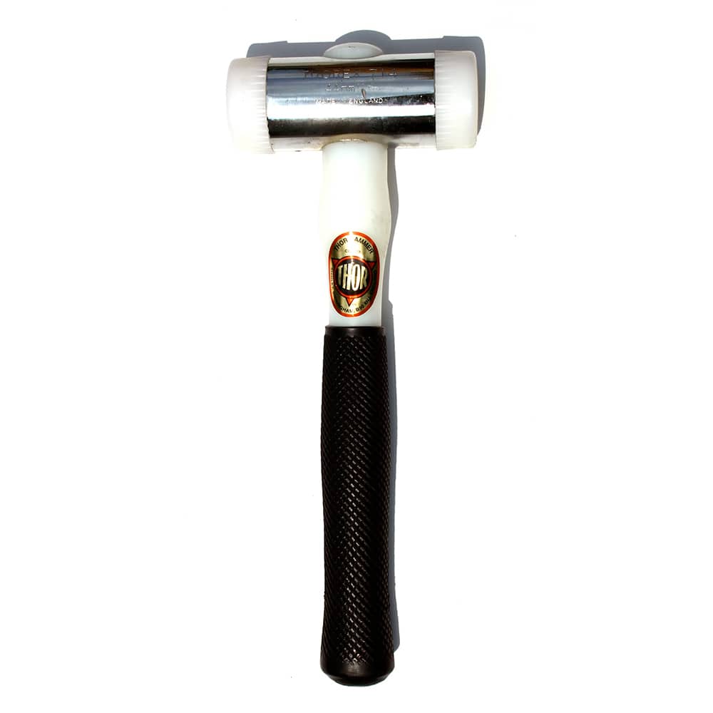 Non-Marring Hammer: 1 lb, 1-1/4