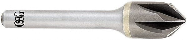 Countersink: 9.53mm Head Dia, 90 deg Included Angle, Solid Carbide, Right Hand MPN:706-3750-090