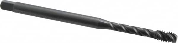 Extension Tap: 1/4-28, 3 Flutes, H3, Oxide Finish, Vanadium High Speed Steel, Spiral Flute MPN:0144201