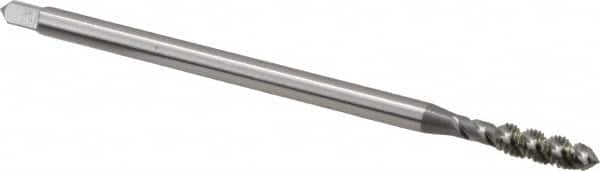 Extension Tap: 10-32, 3 Flutes, H3, Bright/Uncoated, High Speed Steel, Spiral Flute MPN:1297400