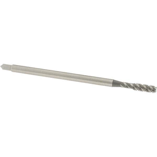 Extension Tap: 10-32, 3 Flutes, H3, Bright/Uncoated, High Speed Steel, Spiral Flute MPN:1297500