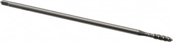 Extension Tap: 10-32, 3 Flutes, H3, Bright/Uncoated, High Speed Steel, Spiral Flute MPN:1297600