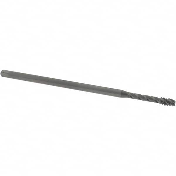 Extension Tap: 1/4-20, 3 Flutes, H3, Oxide Finish, Vanadium High Speed Steel, Spiral Flute MPN:1768101