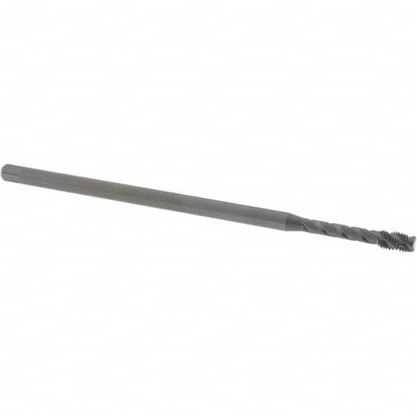 Extension Tap: 1/4-28, 3 Flutes, H3, Oxide Finish, Vanadium High Speed Steel, Spiral Flute MPN:1768301