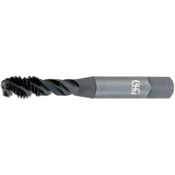 Spiral Flute Tap: #10-32 UNF, 3 Flutes, Bottoming, 2B Class of Fit, Vanadium High Speed Steel, TICN Coated MPN:0136908