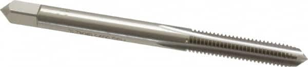 Straight Flute Tap: #3-56 UNF, 3 Flutes, Plug, 3B Class of Fit, High Speed Steel, Bright/Uncoated MPN:1001900