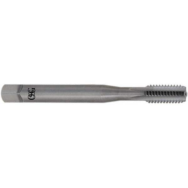 Straight Flute Tap: #12-24 UNC, 4 Flutes, Bottoming, 2B Class of Fit, Solid Carbide, Bright/Uncoated MPN:1005910300