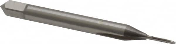 Straight Flute Tap: #000-120 UNC, 2 Flutes, Plug, High Speed Steel, Bright/Uncoated MPN:1010000