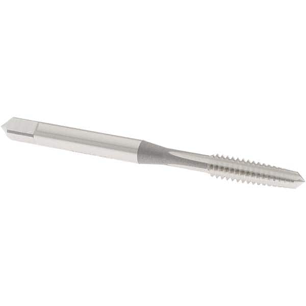 Straight Flute Tap: #10-24 UNC, 4 Flutes, Taper, 2B/3B Class of Fit, High Speed Steel, Bright/Uncoated MPN:1024800