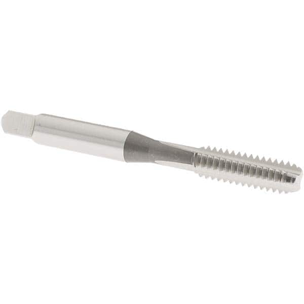 Straight Flute Tap: 1/4-20 UNC, 3 Flutes, Bottoming, High Speed Steel, Bright/Uncoated MPN:1035600
