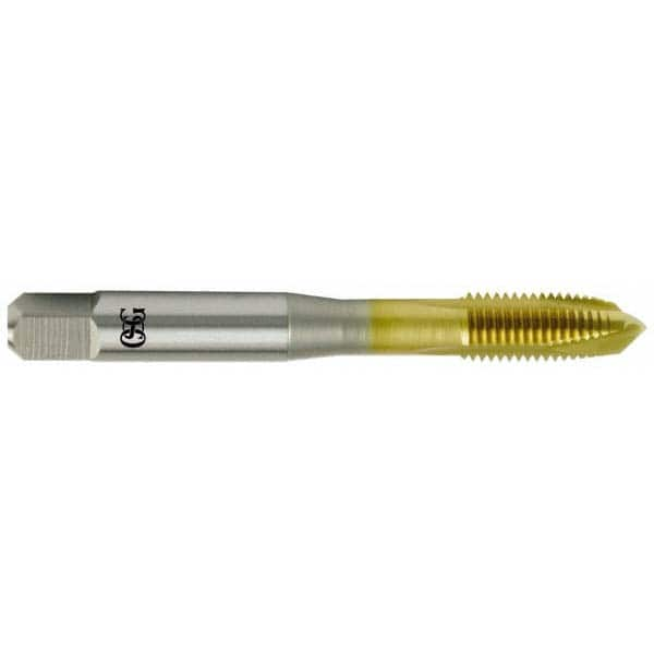 Spiral Point Tap: 5/16-24 UNF, 3 Flutes, Plug, Vanadium High Speed Steel, TiN Coated MPN:1101503305