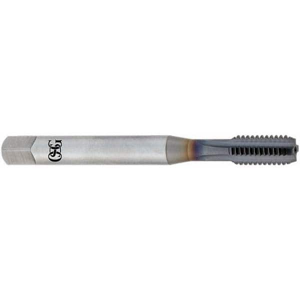 Straight Flute Tap: M12x1.50 Metric Fine, 4 Flutes, Bottoming, Powdered Metal, TiCN Coated MPN:1105700508