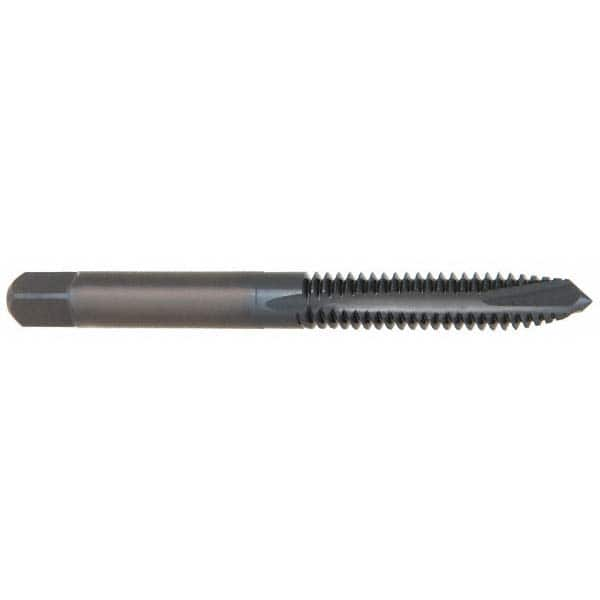 Spiral Point Tap: M10x1.25 Metric Coarse, 3 Flutes, Plug, High Speed Steel, TiCN Coated MPN:1115710608