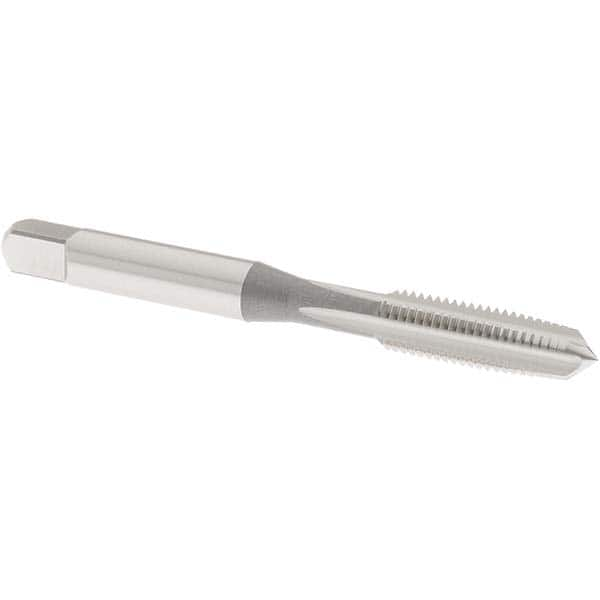 Straight Flute Tap: 1/4-28 UNF, 4 Flutes, Taper, 3B Class of Fit, High Speed Steel, Bright/Uncoated MPN:1120300