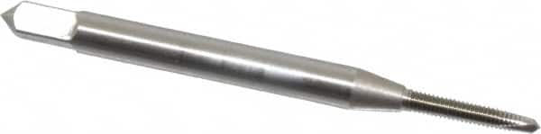 Spiral Point Tap: #1-72 UNF, 2 Flutes, Plug, 3B Class of Fit, High Speed Steel, Bright Finish MPN:1200400