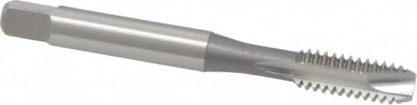 Spiral Point Tap: #5-44 UNF, 2 Flutes, Bottoming, 2B Class of Fit, High Speed Steel, Bright Finish MPN:1207300