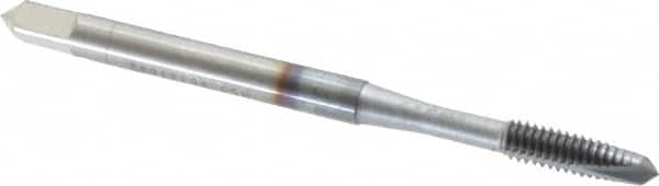 Spiral Point Tap: #6-40 UNF, 2 Flutes, Plug, 2B/3B Class of Fit, High Speed Steel, TiCN Coated MPN:1207608