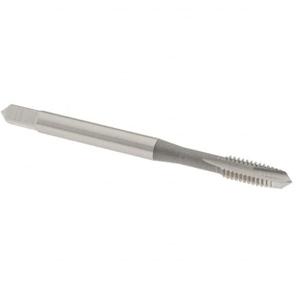 Spiral Point Tap: #8-32 UNC, 2 Flutes, Plug, 3B Class of Fit, High Speed Steel, Bright Finish MPN:1207800