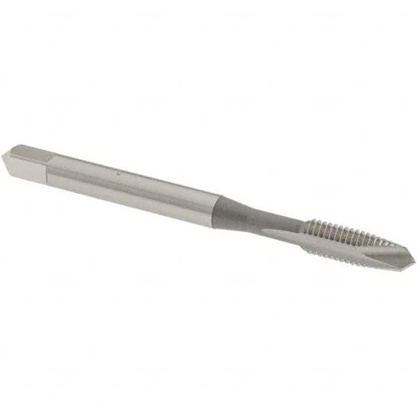 Spiral Point Tap: #10-32 UNF, 2 Flutes, Plug, 3B Class of Fit, High Speed Steel, Bright Finish MPN:1208800