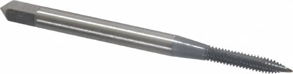 Spiral Point Tap: #3-48 UNC, 2 Flutes, Plug, High Speed Steel, elektraLUBE Coated MPN:1211002