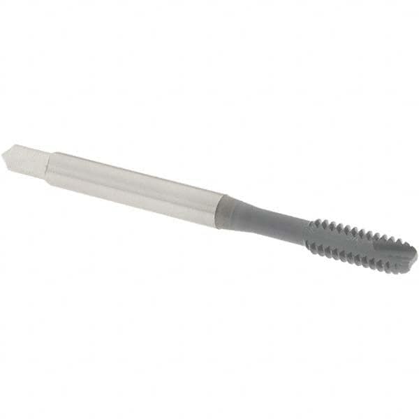 Spiral Point Tap: #10-24 UNC, 2 Flutes, Bottoming, 2B/3B Class of Fit, High Speed Steel, elektraLUBE Coated MPN:1213502