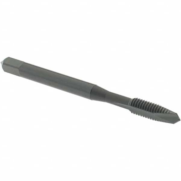 Spiral Point Tap: #10-32 UNF, 2 Flutes, Plug, 2B Class of Fit, High Speed Steel, Oxide Coated MPN:1213801