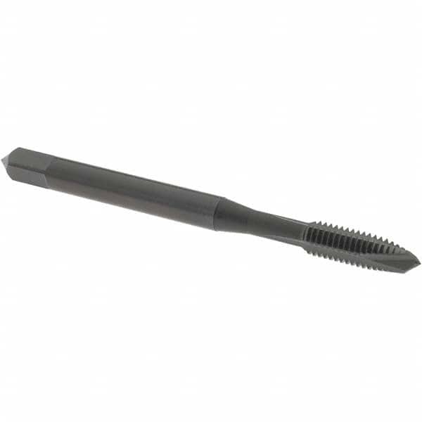 Spiral Point Tap: #10-32 UNF, 3 Flutes, Plug, 2B Class of Fit, High Speed Steel, Oxide Coated MPN:1214001
