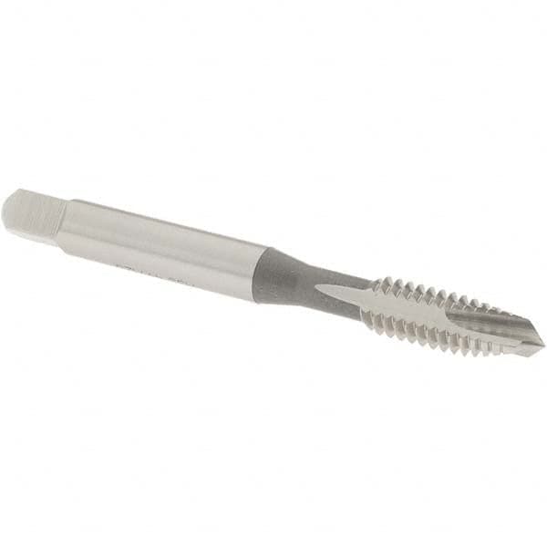 Spiral Point Tap: 1/4-20 UNC, 3 Flutes, Plug, 3B Class of Fit, High Speed Steel, Bright Finish MPN:1230200