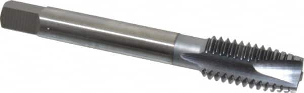 Spiral Point Tap: 1/2-13 UNC, 3 Flutes, Plug, 3B Class of Fit, High Speed Steel, TiCN Coated MPN:1232408