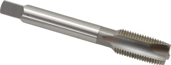 Spiral Point Tap: 1/2-20 UNF, 3 Flutes, Plug, 3B Class of Fit, High Speed Steel, Bright Finish MPN:1232600