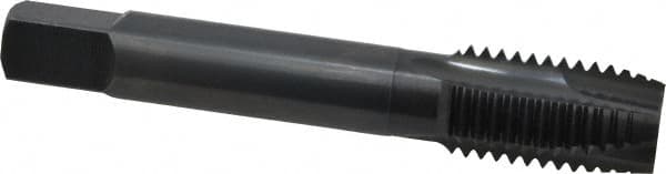 Spiral Point Tap: 3/4-10 UNC, 3 Flutes, Plug, High Speed Steel, Oxide Coated MPN:1233601