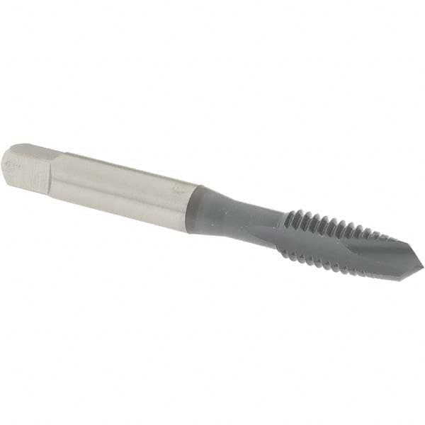 Spiral Point Tap: 5/16-18 UNC, 2 Flutes, Plug, 2B Class of Fit, High Speed Steel, elektraLUBE Coated MPN:1240802