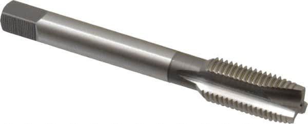 Spiral Point Tap: 7/16-20 UNF, 3 Flutes, Plug, High Speed Steel, Bright Finish MPN:1242200