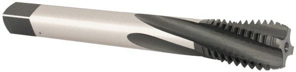 Spiral Flute Tap: 5/8-11 UNC, 4 Flutes, Modified Bottoming, 2B Class of Fit, Vanadium High Speed Steel, Oxide Coated MPN:1301400301