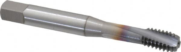 Spiral Flute Tap: 5/16-18 UNC, 3 Flutes, Modified Bottoming, 2B Class of Fit, Powdered Metal, TICN Coated MPN:1305711808