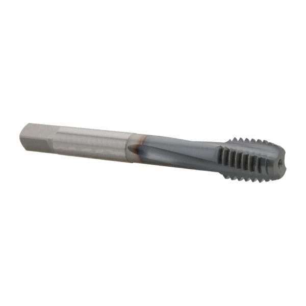 Spiral Flute Tap: 7/16-14 UNC, 3 Flutes, Modified Bottoming, Powdered Metal, TICN Coated MPN:1305712608