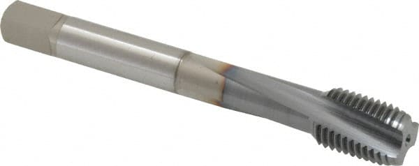 Spiral Flute Tap: 7/16-20 UNF, 3 Flutes, Modified Bottoming, Powdered Metal, TICN Coated MPN:1305712708