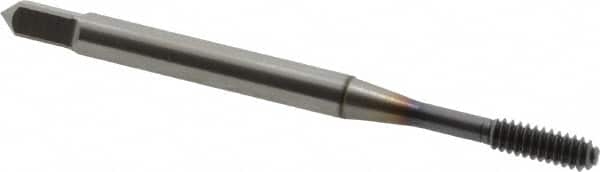 Thread Forming Tap: #4-40 UNC, Bottoming, Cobalt, TiCN Coated MPN:1400105108