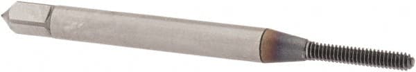 Thread Forming Tap: #1-64 UNC, Bottoming, Powdered Metal High Speed Steel, TiCN Coated MPN:1405000408
