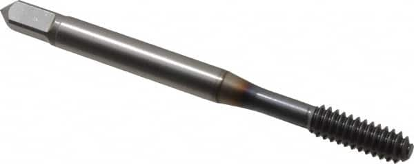 Thread Forming Tap: #10-24 UNC, Bottoming, Powdered Metal High Speed Steel, TiCN Coated MPN:1405005008