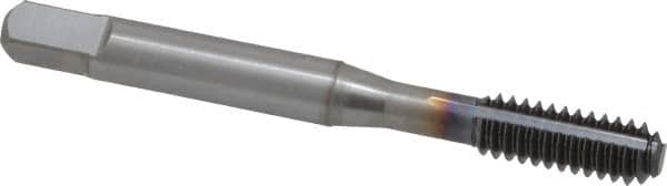 Thread Forming Tap: 1/4-20 UNC, Bottoming, Powdered Metal High Speed Steel, TiCN Coated MPN:1405006808