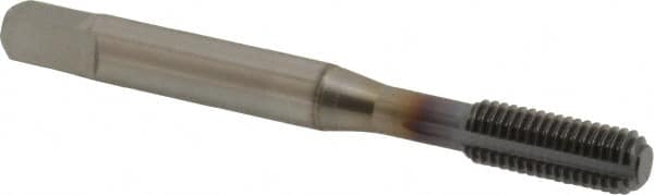 Thread Forming Tap: 1/4-28 UNF, Bottoming, Powdered Metal High Speed Steel, TiCN Coated MPN:1405007708