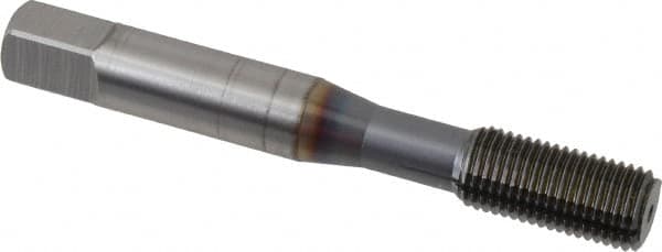 Thread Forming Tap: 3/8-24 UNF, Bottoming, Powdered Metal High Speed Steel, TiCN Coated MPN:1405011408