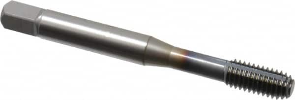 Thread Forming Tap: M6x1.00 Metric Coarse, Modified Bottoming, Powdered Metal High Speed Steel, TiCN Coated MPN:1415002908