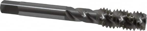 Spiral Flute Tap: 7/16-14 UNC, 3 Flutes, Bottoming, High Speed Steel, Bright/Uncoated MPN:1431300